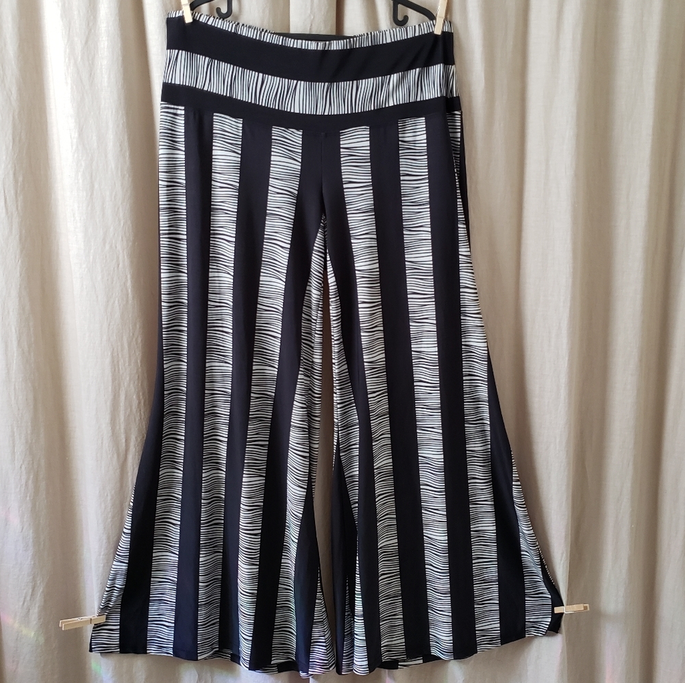 Birch tree palazzo pants